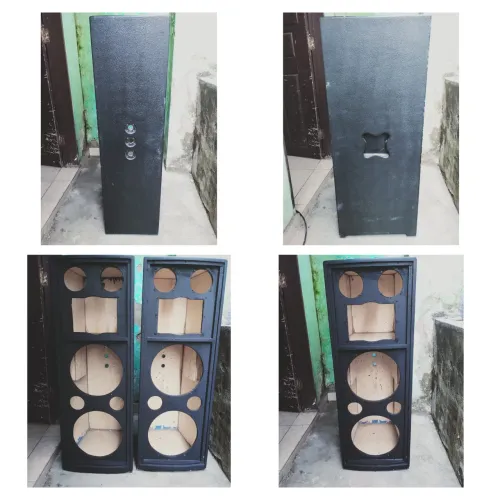 PAR DE CAIXAS ACÚSTICAS TIPO FALL - PRONTAS PARA MONTAGEM DO SEU SISTEMA!<br>