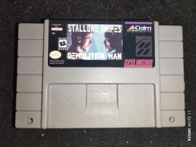 Jogo Super Nintendo Demolition Man ( O Demolidor )