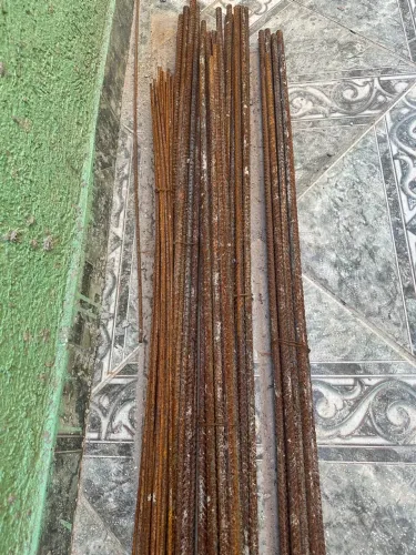 20 barras de ferro 3/8 para construção!