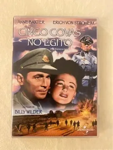 DVD Versátil: Cinco Covas No Egito (Direção Billy Wilder-1943)