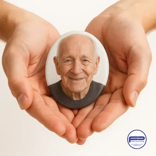 Foto na Porcelana para Túmulo