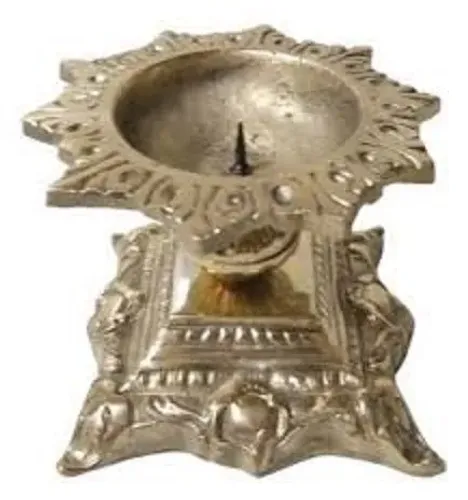 Castiçal para vela de sete dias em Bronze