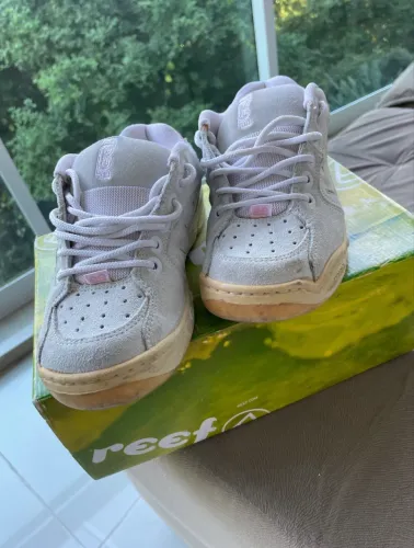 tênis reef philly feminino rosa na caixa