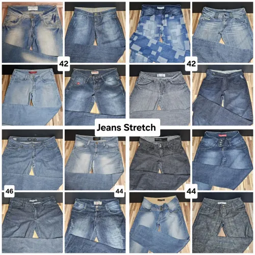  Jeans Stretch 42-44-46 Feminino 