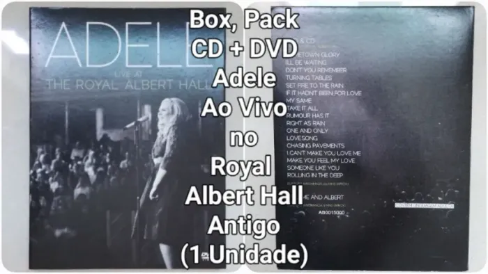CD e DVD Musicais Adele Antigos