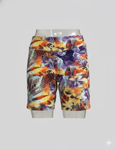 Bermuda de Academia Estampada