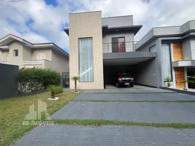 RR8845 Casa 200m² CONDOMÍNIO NEW VILLE - OPOETUNIDADE - 3 Dorms 4 Vagas - Santana de Parna