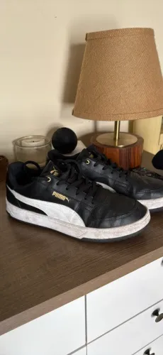 Tenis Puma Caven Preto Usado em Ótimo Estado