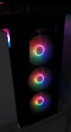 4 Fan Rainbow 120mm MSI com controladora (ZERADO)