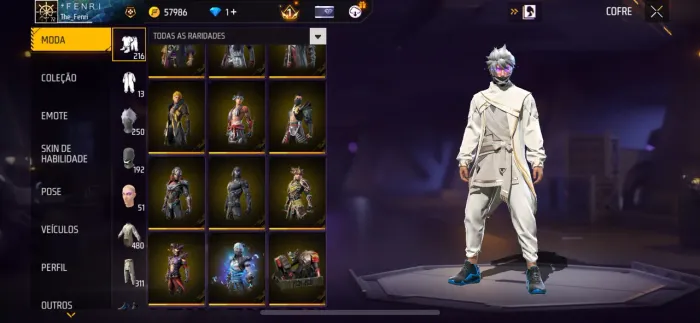 Skin exclusiva Free Fire 