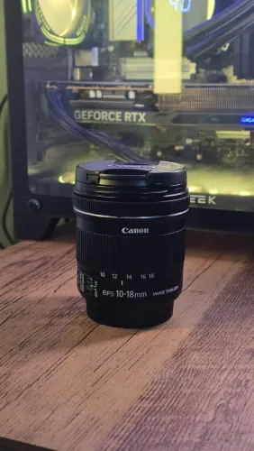 Lente Canon 10-18mm EFS