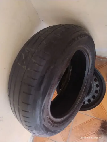 Peneu Meia Vida 175 65 14 + Roda aro 14