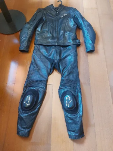 Macacão para motociclista