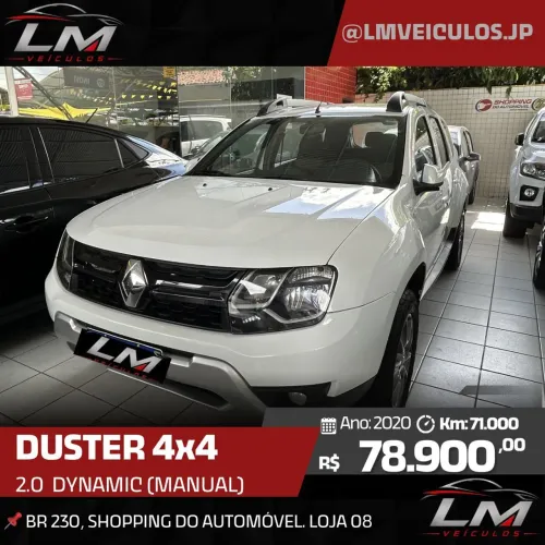 Renault Duster Dynamique 4X4 2.0 Hi-flex 16V MEC 2020