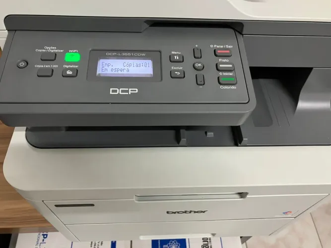 Impressora BROTHER DCP-L3551 cdw multifuncional digital colorido