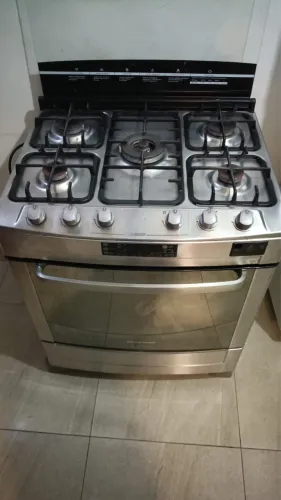 Vendo fogão Brastemp inox 