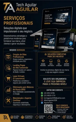 Crio site profissionais