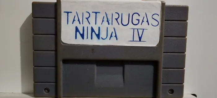 Cartuchos de Super Nintendo - Tartarugas Ninjas e Sunset Riders/Wild Guns