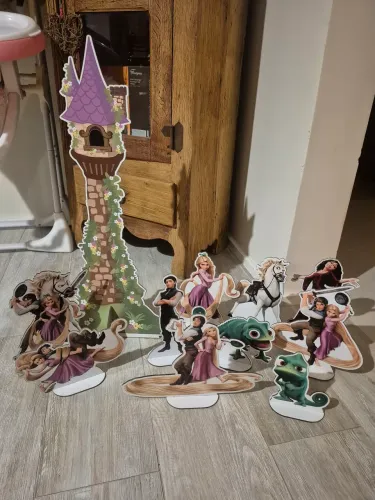 Decoração de Festa Rapunzel