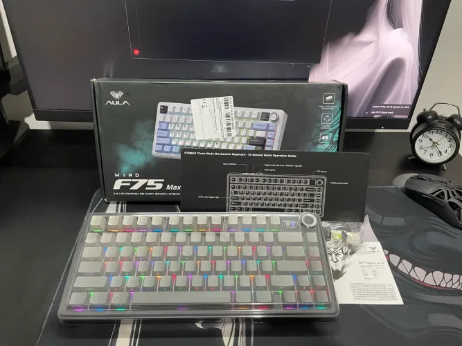 Aula F75 MAX Melhor teclado do mercado (NOVO)