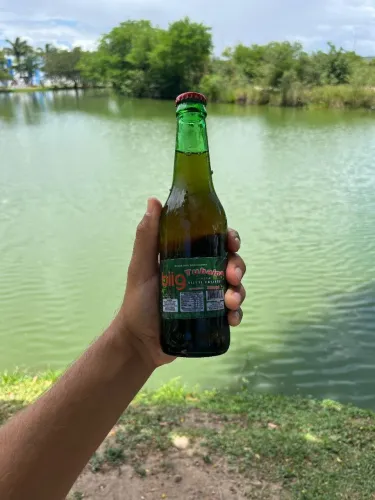 Tubaina original garrafa de vidro