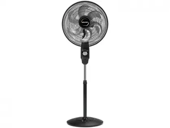 VENTILADOR COLUNA 40CM PRETO 6P EOLO MALORY127