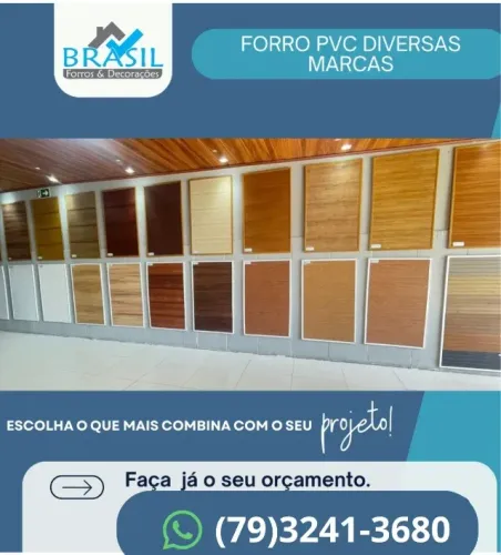 FORRO PVC- ORÇAMENTO GRATIS! ITABAIANA