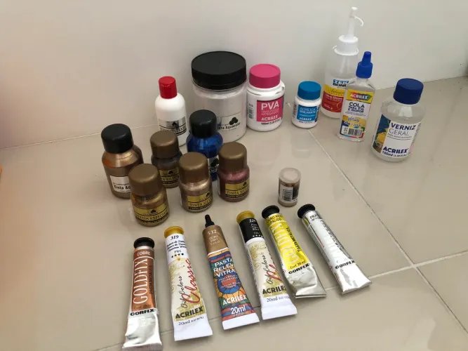 Kit Completo de Pintura em Gesso