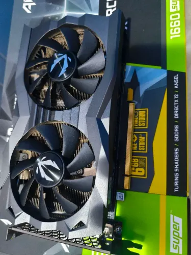 Placa De Vídeo Nvidia Zotac 1660 Super