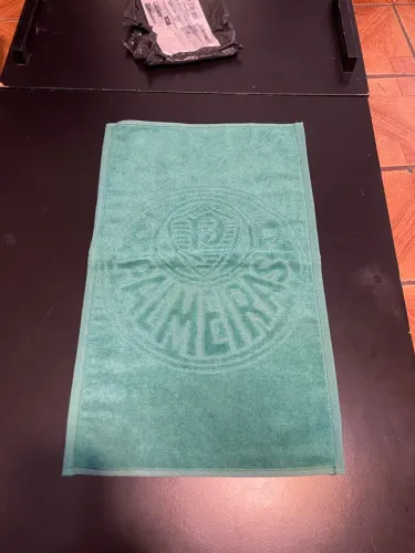 Toalha Social Palmeiras Futebol Licenciada 100% Algodão Jacquard Buettner Verde 33x50cm