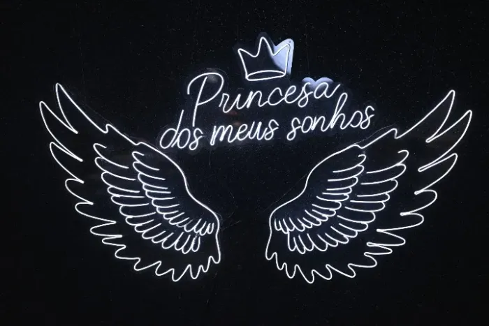 ? LED DECORATIVO ?PRINCESA DOS MEUS SONHOS? - PARA FESTAS ?