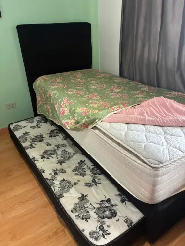 Cama De solteiro box com cama auxiliar embaixo