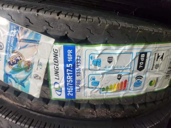 Pneu 215 75 17.5 barato!
