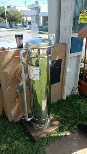 Filtro central inox 