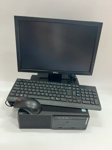 Computador Completo Lenovo i5 6ª Geração + SSD 240GB + Monitor Dell