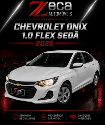Chevrolet Onix Plus LT 1.0 12V Flex Mec. 4P 2025