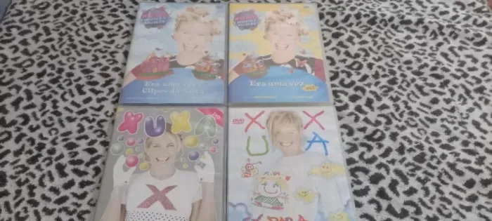 Xuxa - Combo 04 Dvd's Originais.