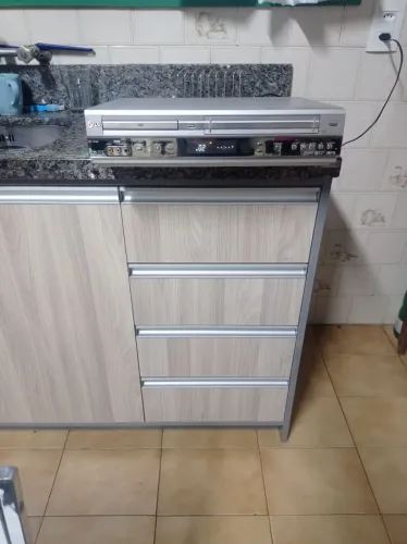 Aparelho LG 2 em 1 DVD e VHS 