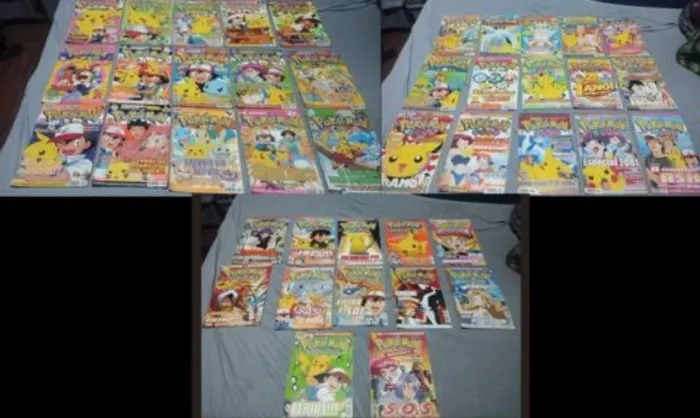 Lote revistas pokémon club