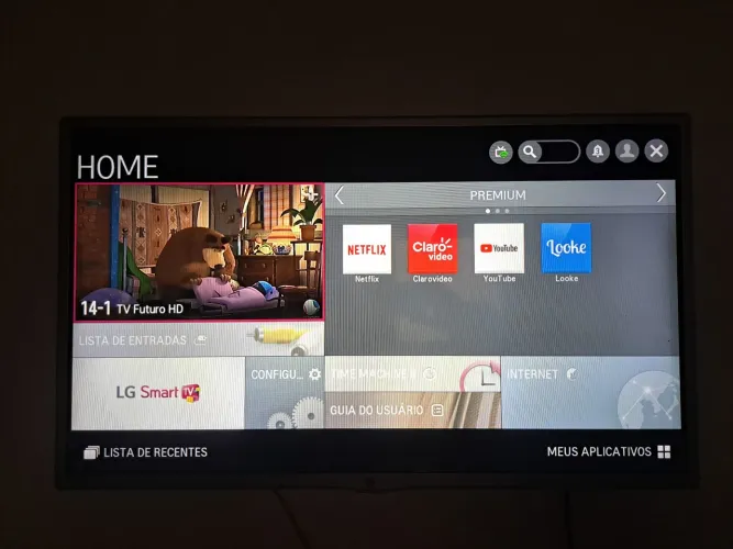 Vendo uma smart tv 32 pol. Lg