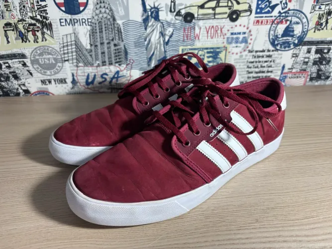 Tênis Adidas Originals Seely Bordô, Número 42