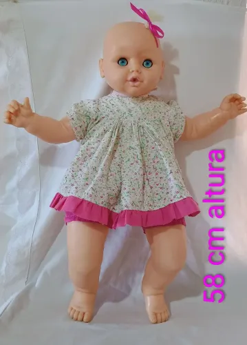 Bebezão grande antigo 58 cm altura bem conservado