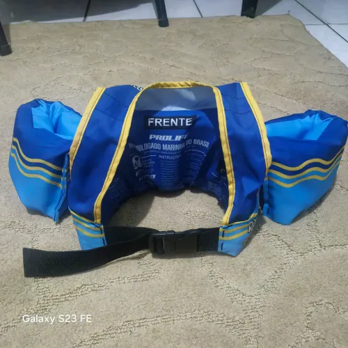 Colete Salva-Vidas Infantil Prolife Homologado Marinha até 25 kg