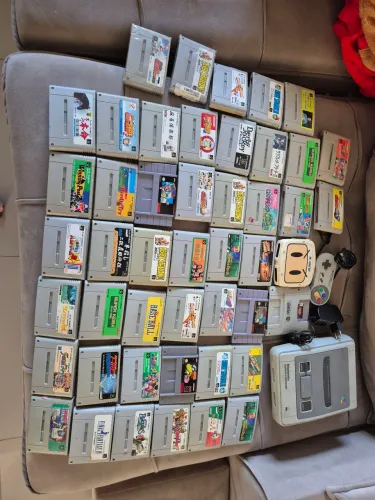Super Famicon + cartuchos