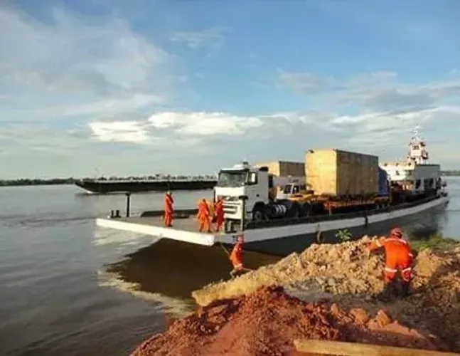 Vendo Balsa quitada pronta para trabalhar