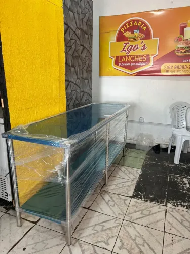 Mesas em inox a pronta entrega 