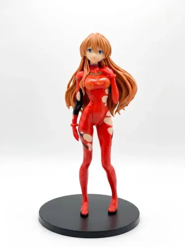 Action Figure Asuka Langley Evangelion Traje Danificado 18.5cm - Pronta Entrega