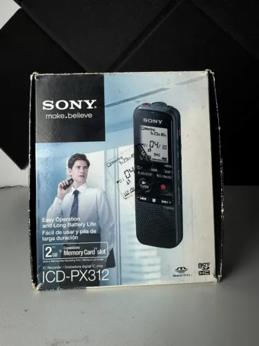 Gravador de voz Sony ICD-PX312
