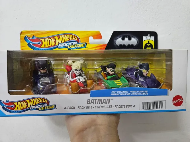 Pack Hot wheels Racer verse DC Batman