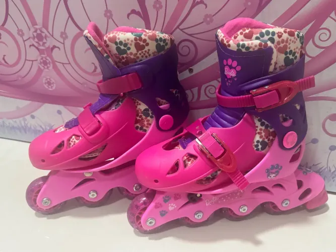 Patins infantil da Barbie